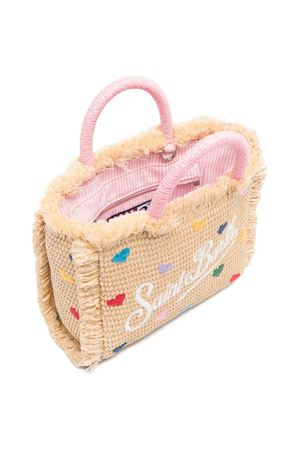 Borsa tote Vanity in paglia beige SAINT BARTH KIDS | VAMI00900344L